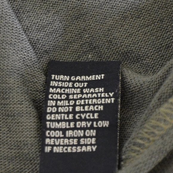 DG2 Diane Gilman Brushed Jersey Knit Green Peplum Top Womens Size L - Picture 11 of 13